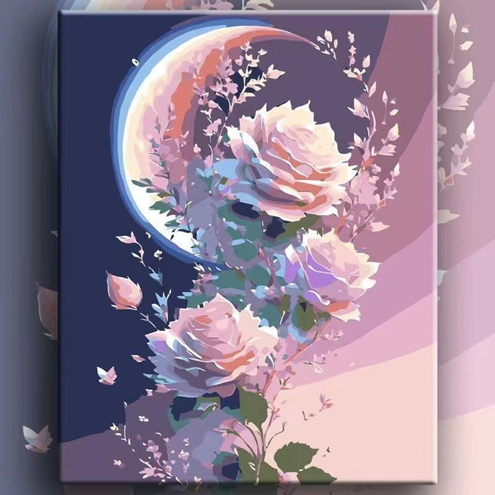 Floral Landscape Canvas Art Kalsten