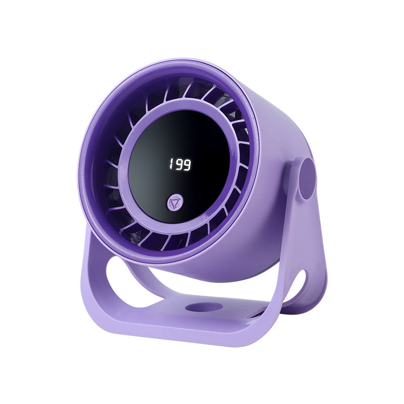 Women's compact table fan with digital display Kalsten