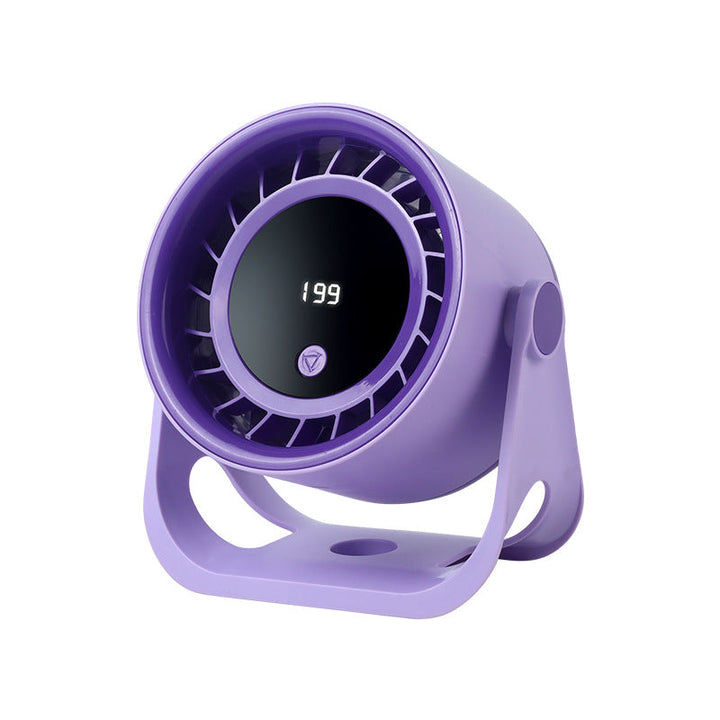 Women's compact table fan with digital display Kalsten