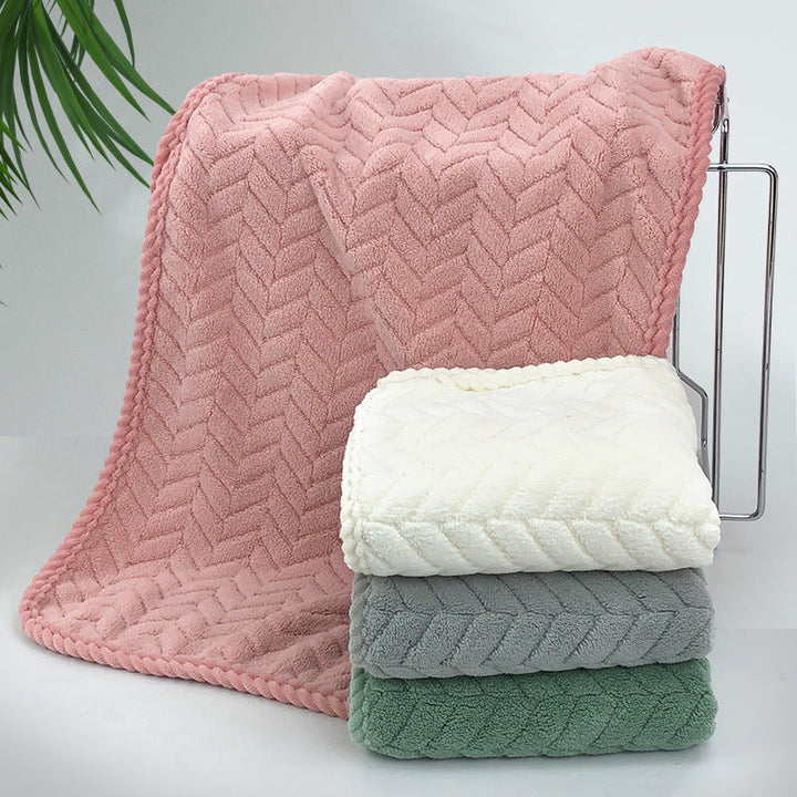 Cozy blanket with modern pattern Kalsten