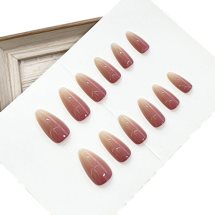 Elegant Ombre Press-On Nails Kalsten