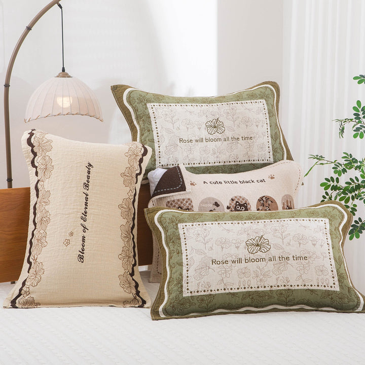 Women's pillowcases with stylish striped pattern Kalsten