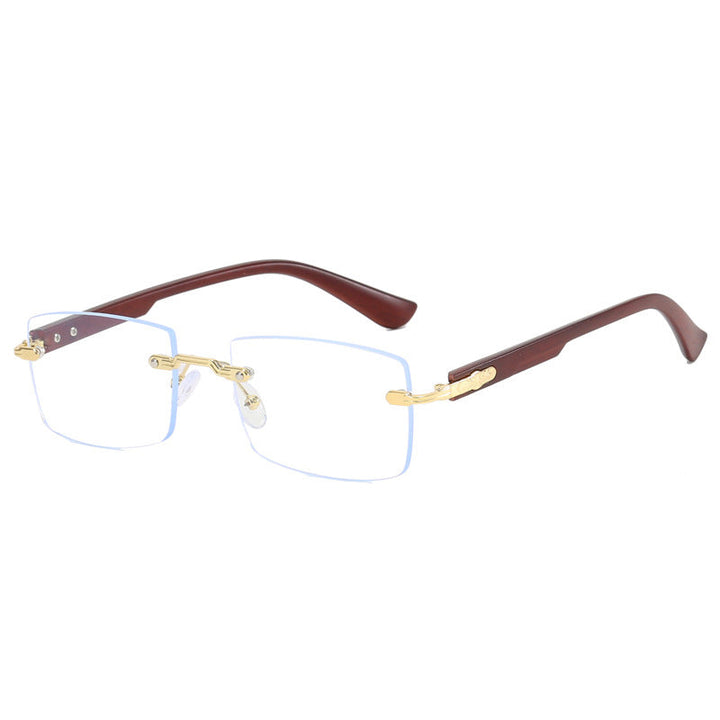 Ladies fashionable square sunglasses with exquisite gold frame Kalsten