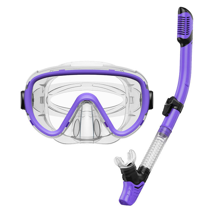 Premium dive mask with anti-fog function and flexible breathing tube Kalsten
