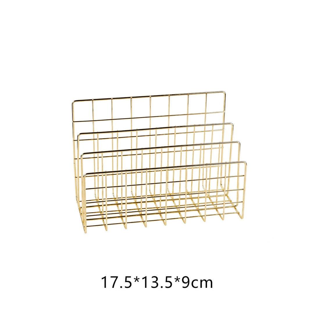 Metal Storage Basket in Modern Design Kalsten