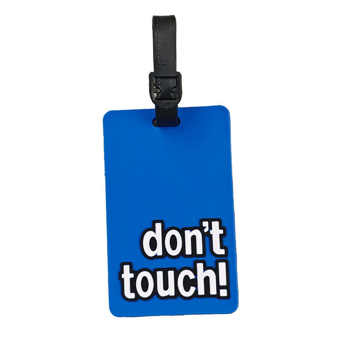 Unisex Luggage Tag with Eye-Catching Warning Message Kalsten