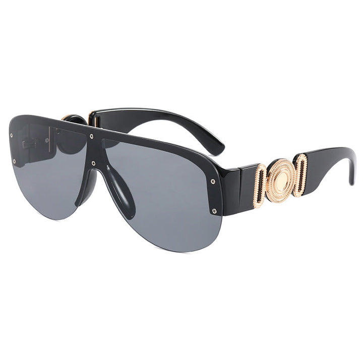Women's large sunglasses with luxurious rim design Kalsten