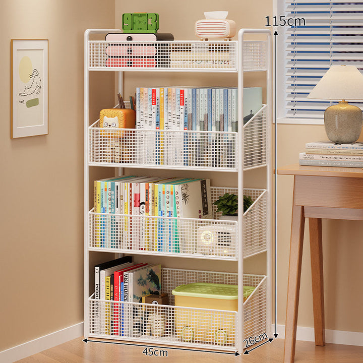 Mesh Multi-Shelf Storage Rack Kalsten