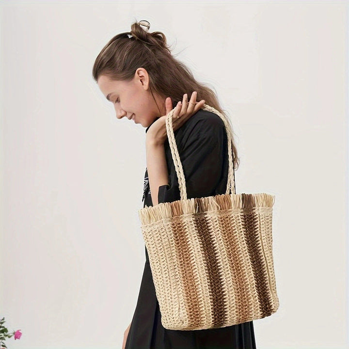 Handcrafted Macrame Tote Bag Kalsten