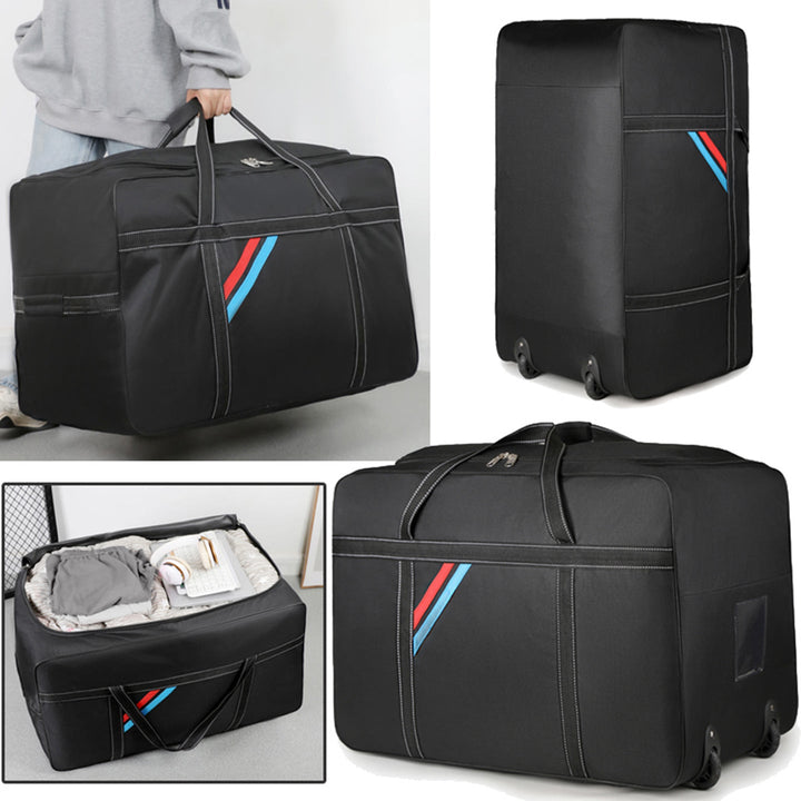 Spacious travel bag with lightweight wheels and reinforced carrying handle Kalsten