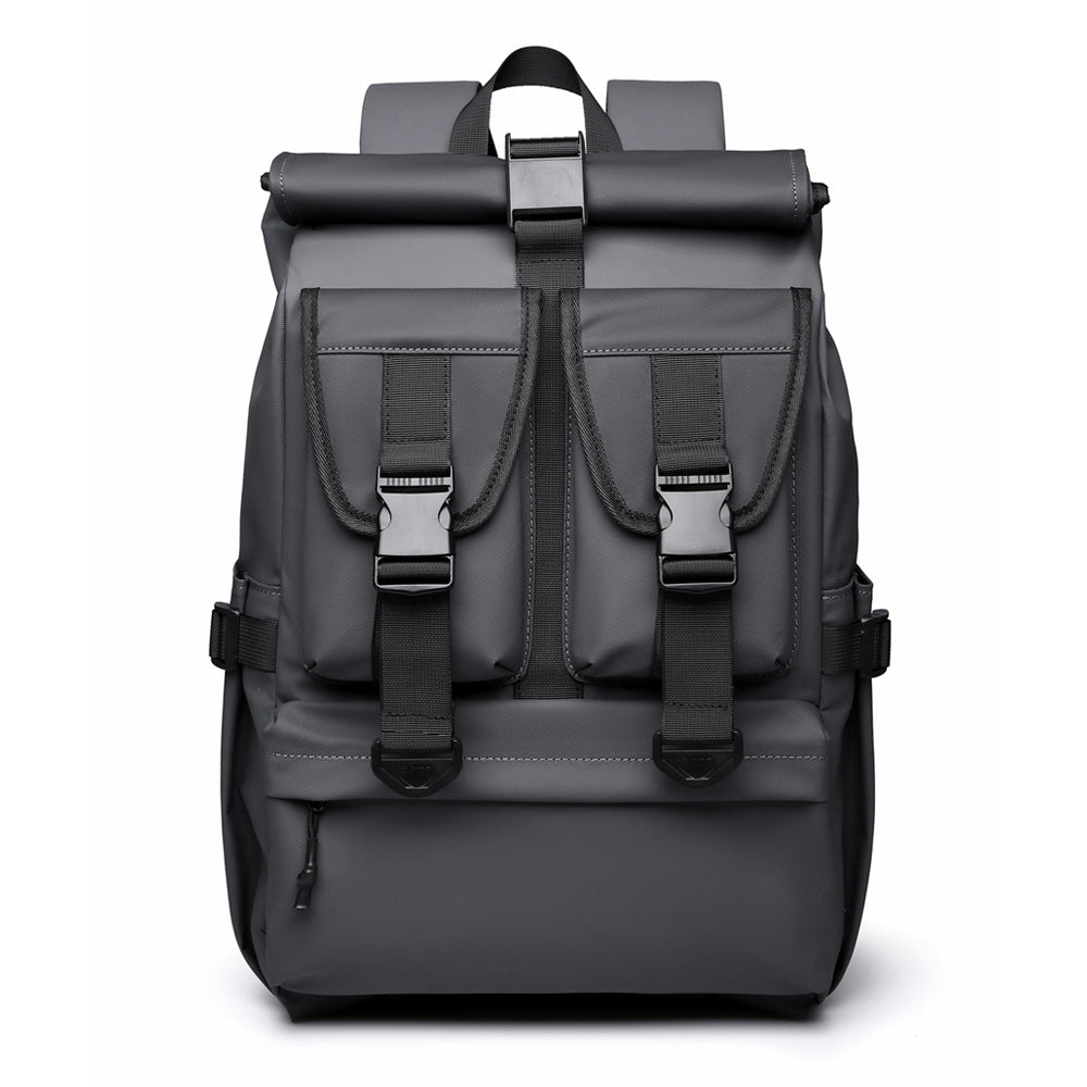 Versatile High-Capacity Roll-Top Backpack Kalsten