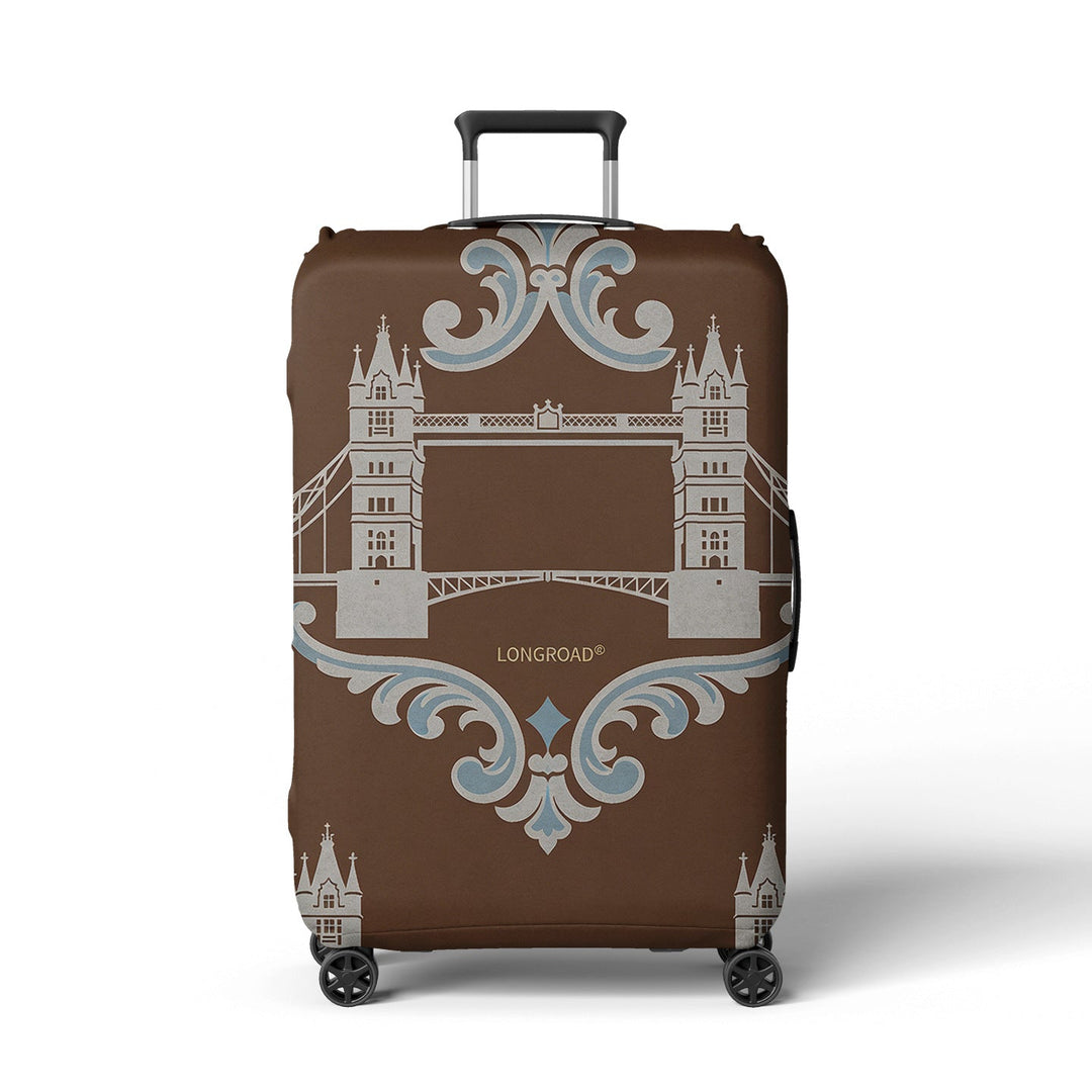 Women's Travel Trolley Kalsten  with elegant baroque pattern