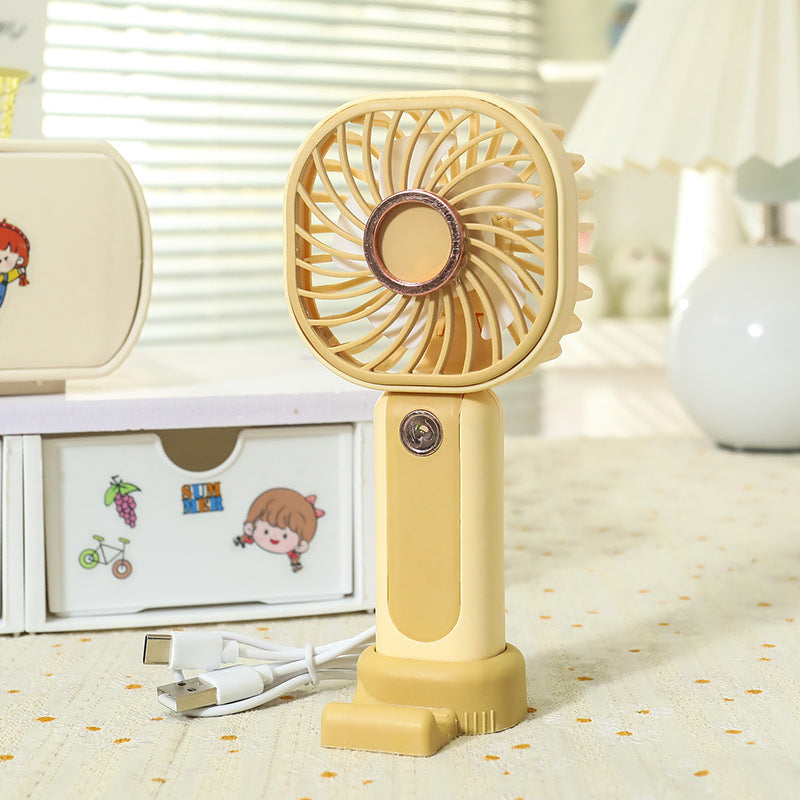 Ladies Portable Mini USB Fan with Animal Lion Design Kalsten