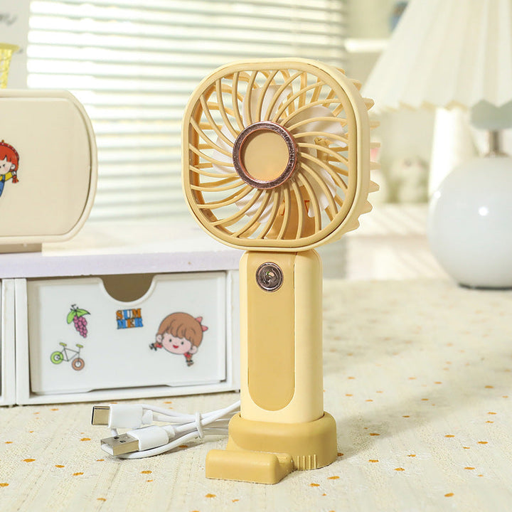 Ladies Portable Mini USB Fan with Animal Lion Design Kalsten