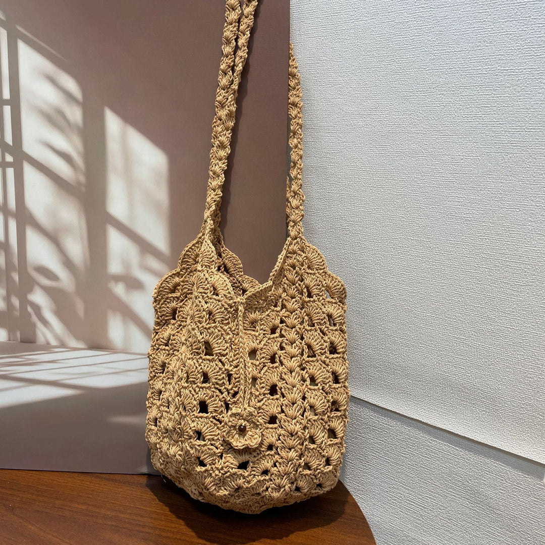 Hand-knotted Macrame Tote Kalsten