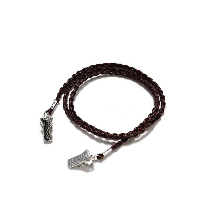 Braided Leather Eyewear Strap kalsten