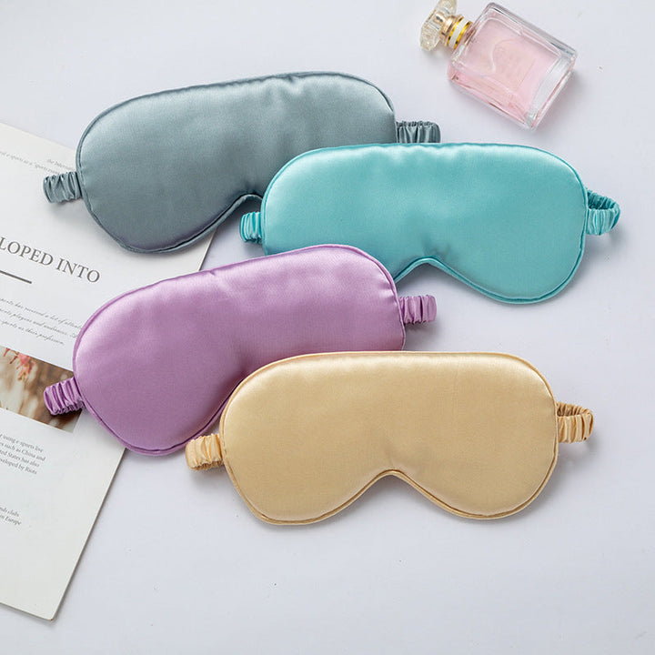 Unisex nan luxurious satin sleep mask with adjustable elastic band and soft padding Kalsten