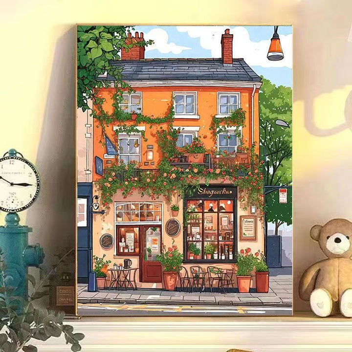 Urban Café Landscape Wall Art Kalsten