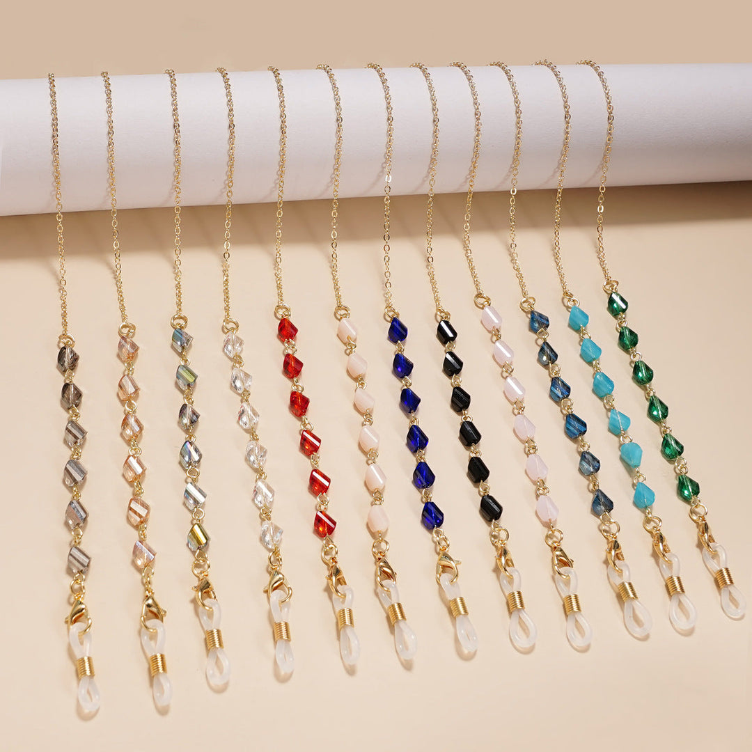 Elegant Beaded Eyewear Chain Kalsten