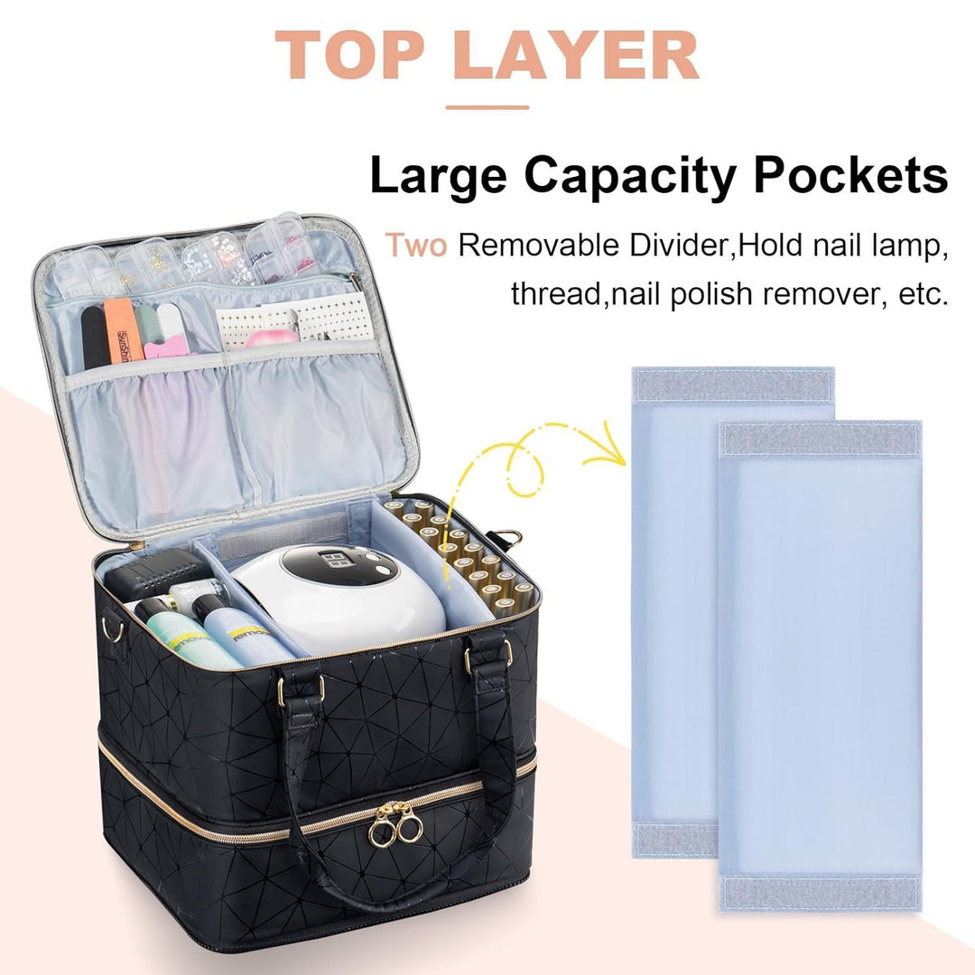 Cosmetic organizer with multiple modular compartments Kalsten