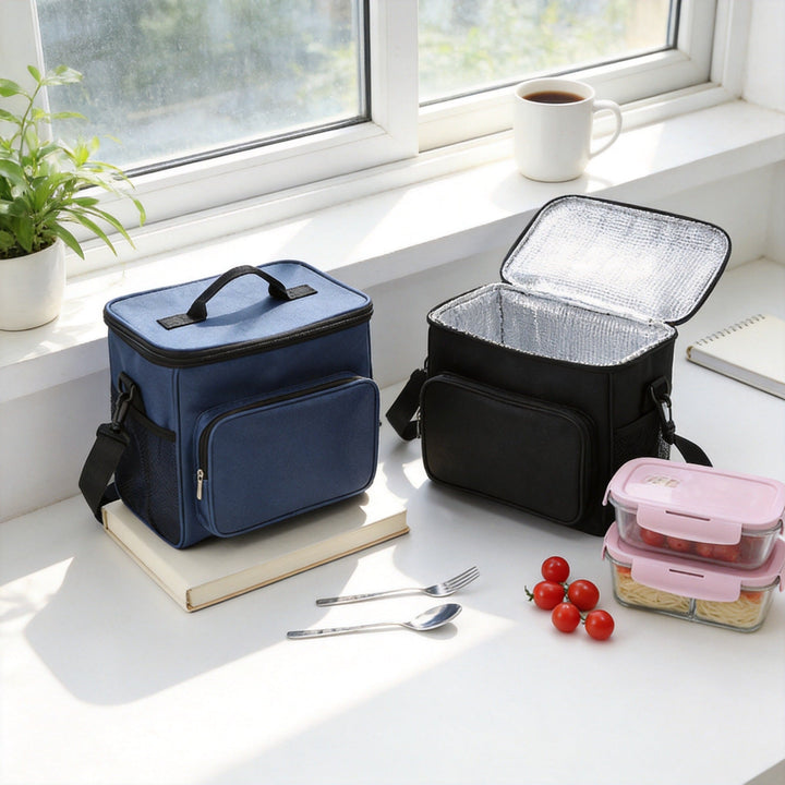 Insulated cooler bag with practical compartments Kalsten