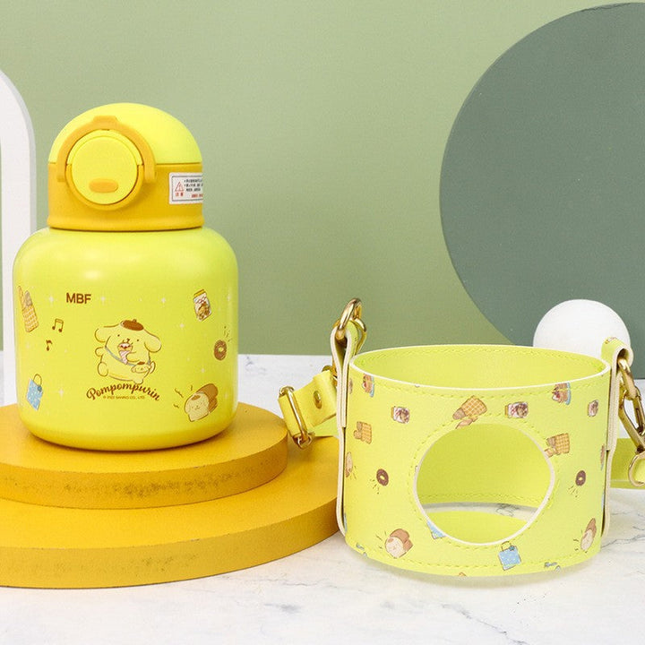 Ladies Insulated Water Bottle with Cute Design and Adjustable Carrying System Kalsten