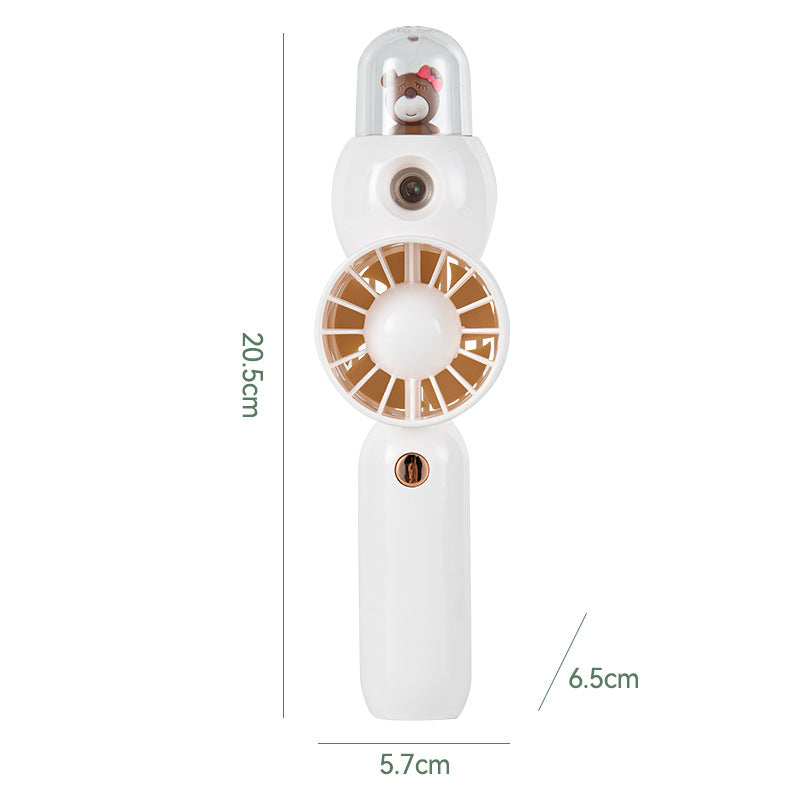 Unisex Portable Hand Fan with Cute Animal Design Kalsten