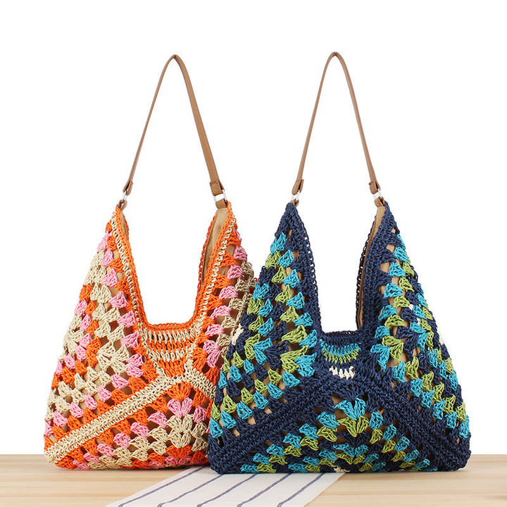 Designer crossbody bag in modern net design Kalsten
