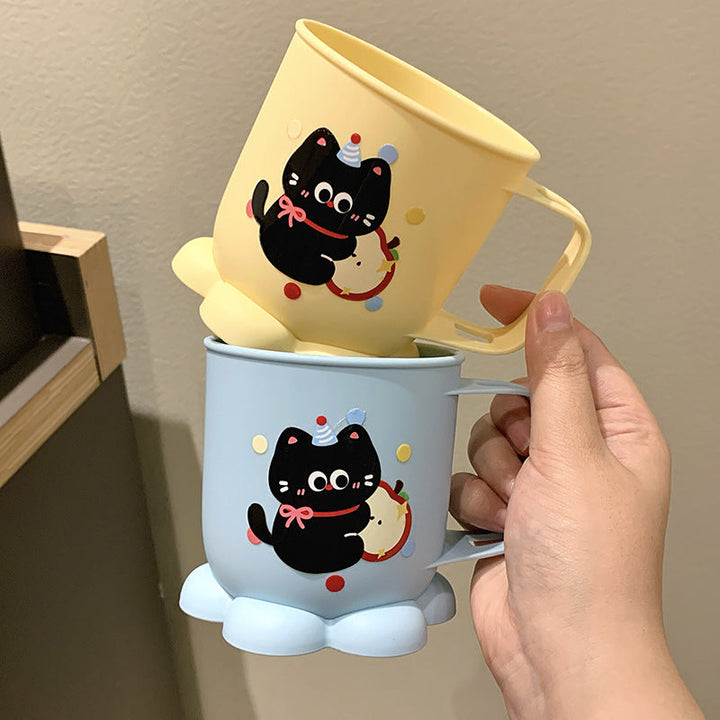 Ceramic mug with loving cat design Kalsten