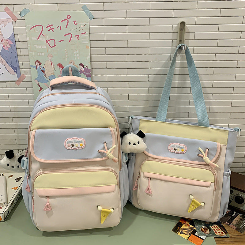 Multi-Functional Plush School Backpack Kalsten