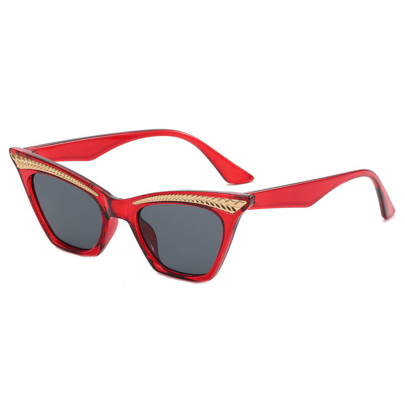 Ladies Cat-Eye Sunglasses with Luxurious Detail Kalsten