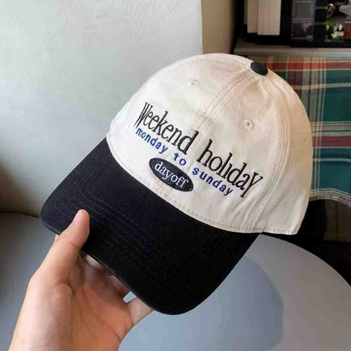 Women's Casual Embroidered Adjustable Cap Kalsten