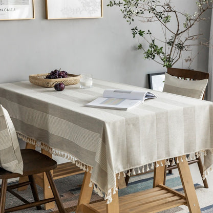 Textured Weave Tablecloth