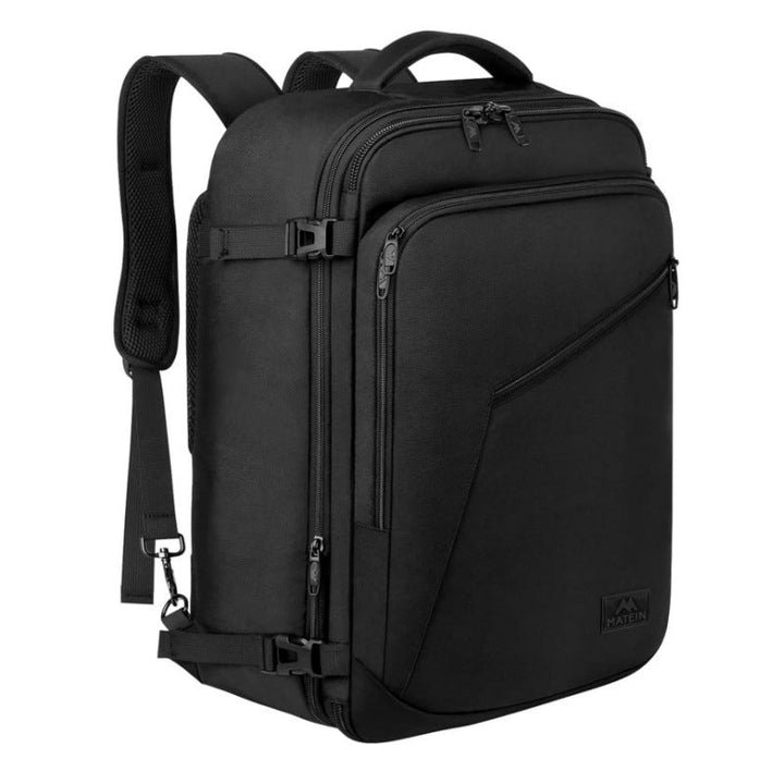 Multifunctional travel backpack with integrated storage compartments and ergonomic design Kalsten