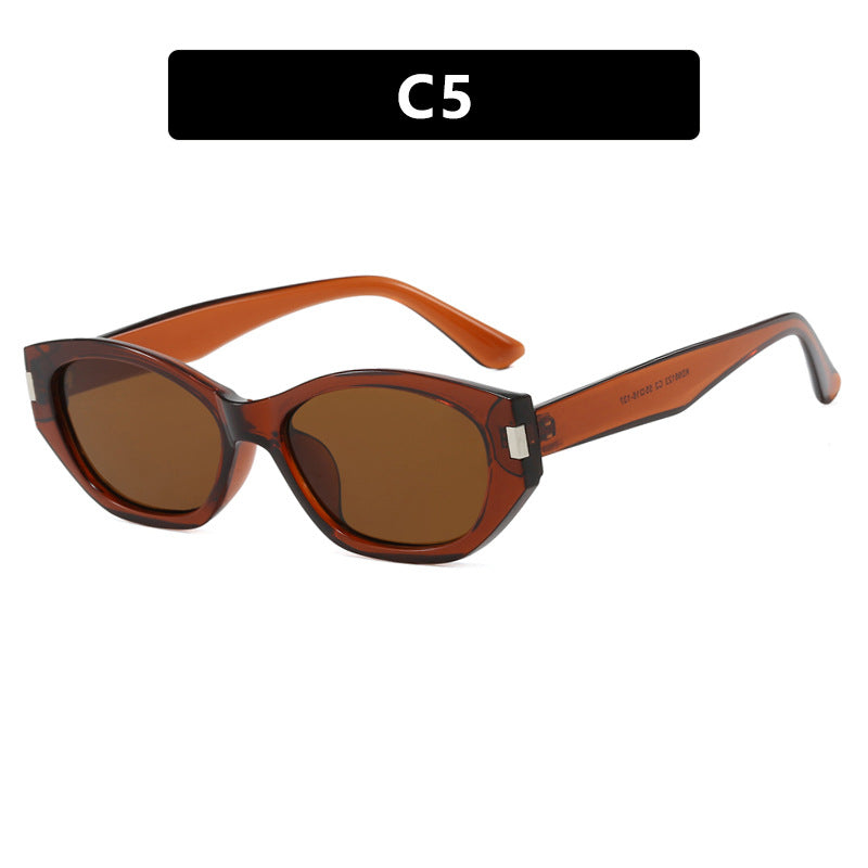 Ladies fashionable cat-eye sunglasses with elegant lenses Kalsten