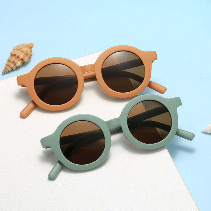 Women's round sunglasses with robust design and UV protection Kalsten