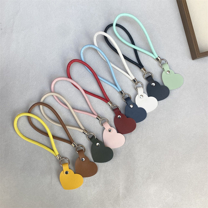 Leather Heart Keychain kalsten
