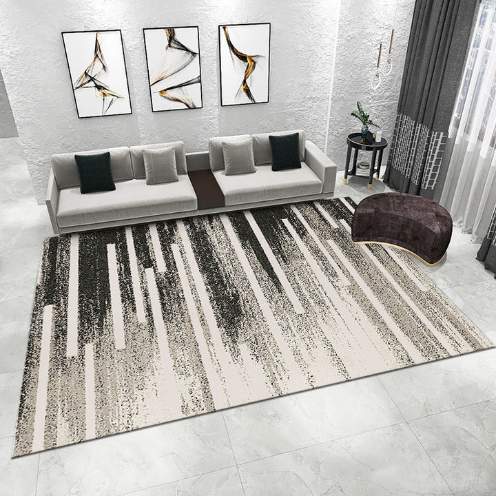 Abstract Striped Area Rug