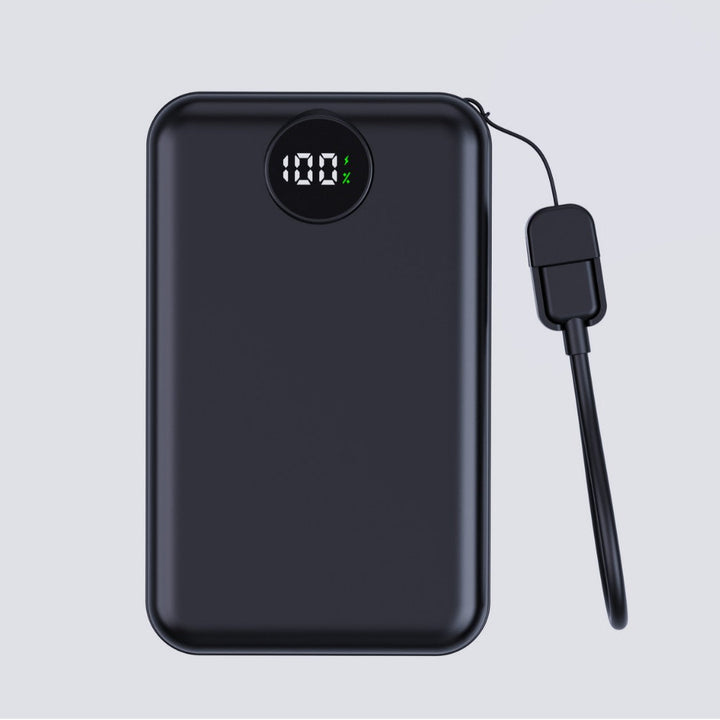 Portable power bank with integrated digital display and intelligent charging function Kalsten