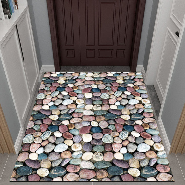 Artistic Koi Pond Area Rug