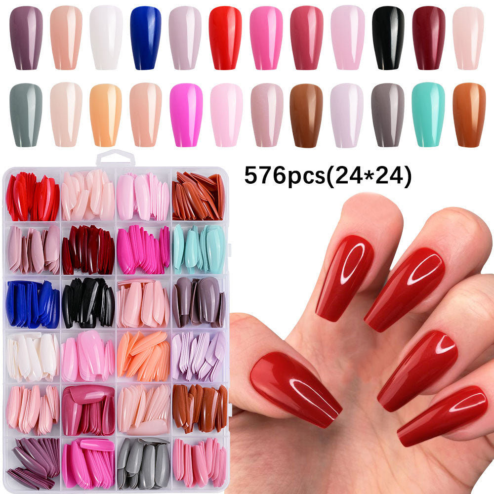 Premium Soft Gel Press-On Nail Tips Collection Kalsten