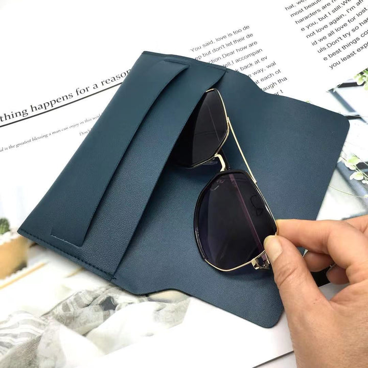 Foldable Synthetic Leather Sunglasses Case Kalsten