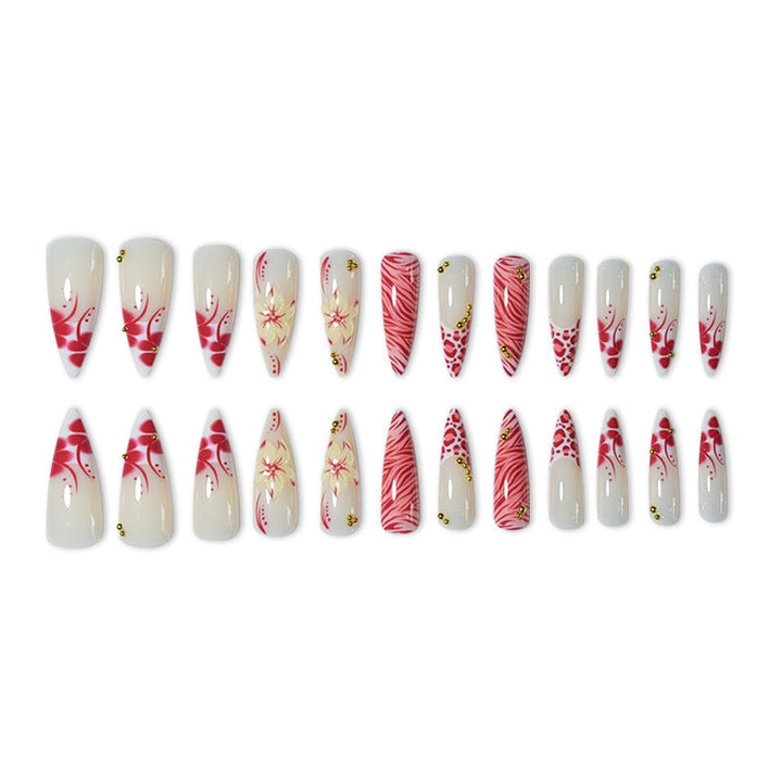 Decorative Acrylic Press-On Nail Art Set Kalsten