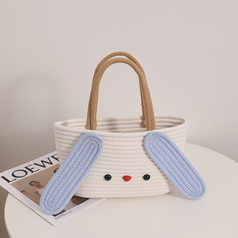 Playful fabric bag with animal motif Kalsten