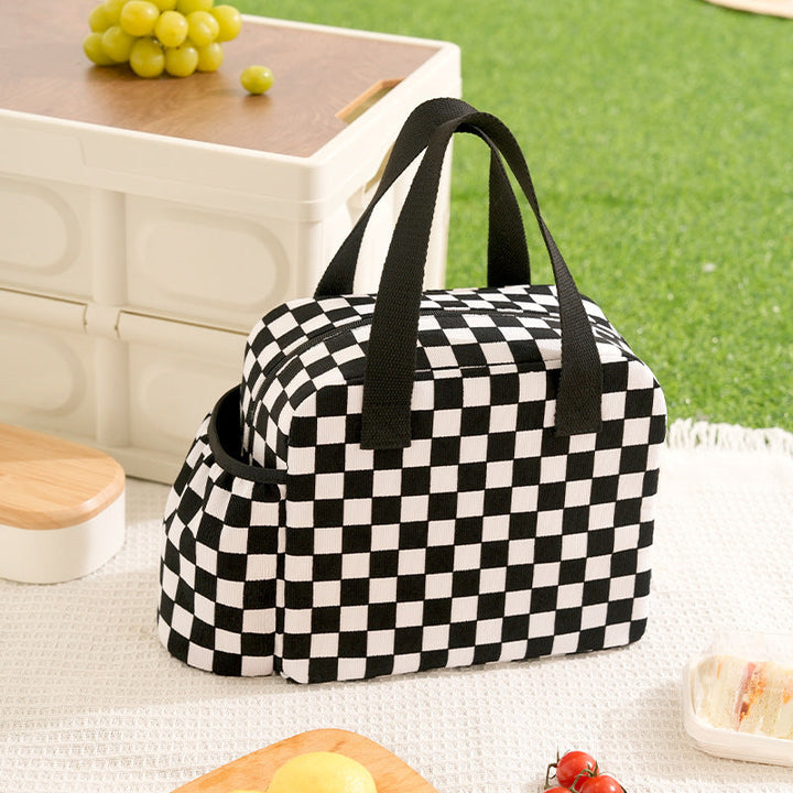 Insulated Lunch Tote with Beverage Holder Kalsten