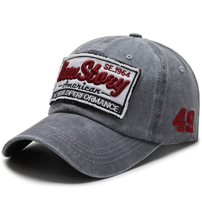 Men's Vintage-Inspired Embroidered Casual Cap Kalsten
