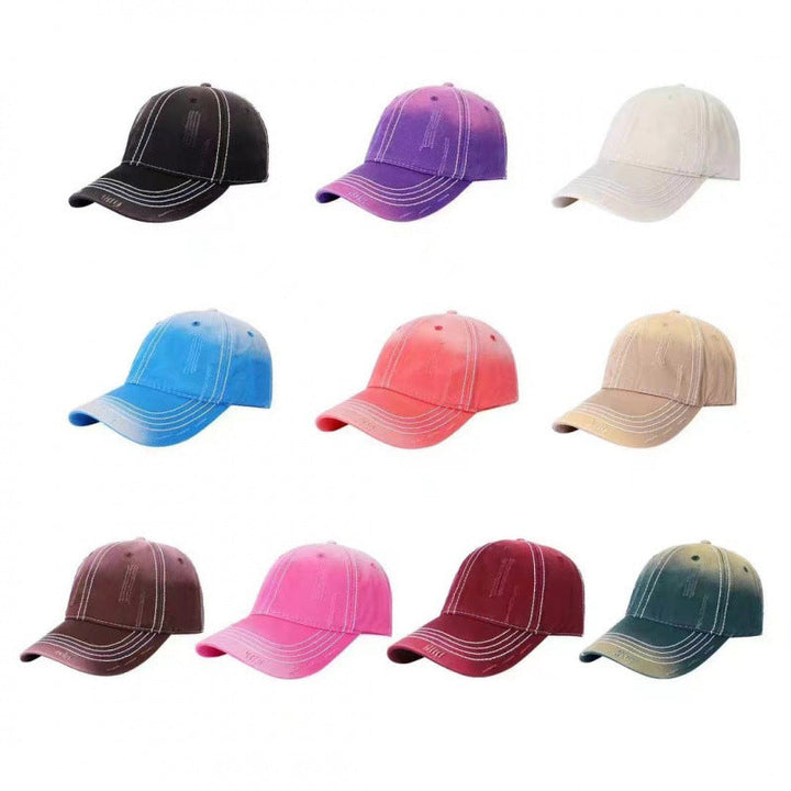 Men's Classic Distressed Cotton Baseball Cap Kalsten
