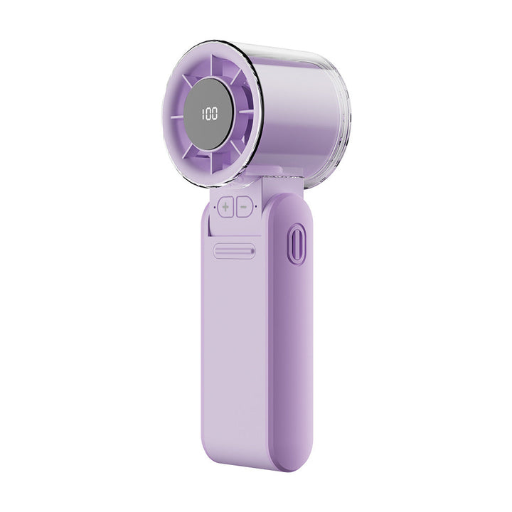 Women's portable mini handheld fan with USB charging function Kalsten