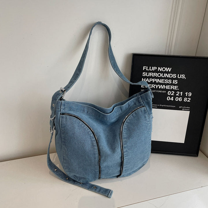 Fashionable Denim Shoulder Bag Kalsten
