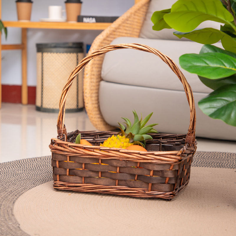 Handcrafted Decorative Woven Storage Basket Acalora
